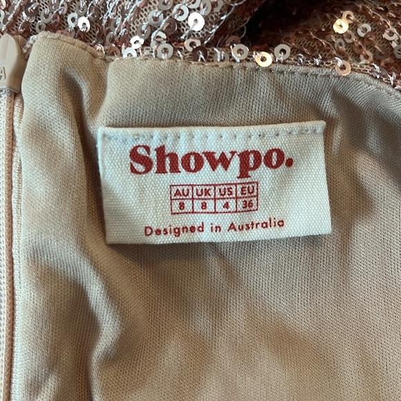 Showpo. Vee Vee Sequin Maxi Dress Size US 4 - Picture 11 of 12